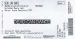 Dead Can Dance 06/24/2013 concert ticket (apoplife.nl)