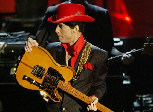 Prince - Rock & Roll Hall Of Fame - While My Guitar Gently Weeps (thecurrent.org)