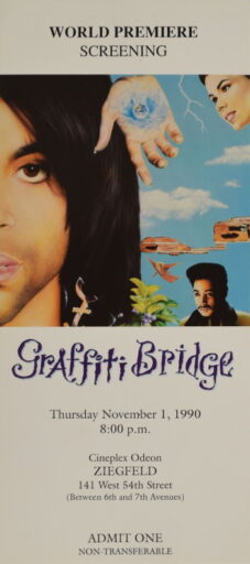 Prince en het mislukte filmavontuur, het verhaal van Graffiti Bridge