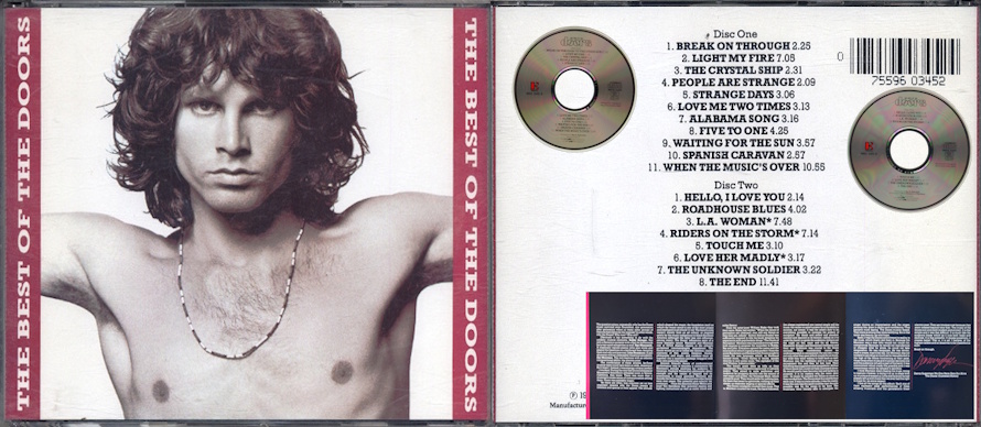 The Doors - The Best Of The Doors - Header (discogs.com/apoplife.nl)