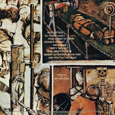 Van Halen - Fair Warning - Hoes achterkant (discogs.com)