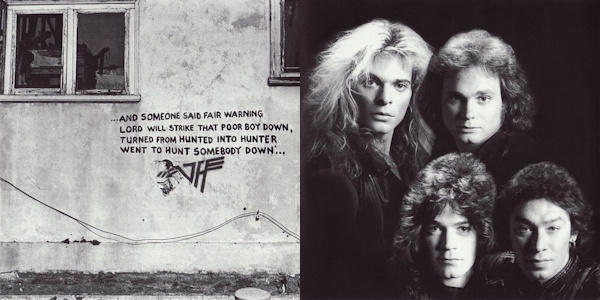 Van Halen - Fair Warning - Binnenhoes (discogs.com)