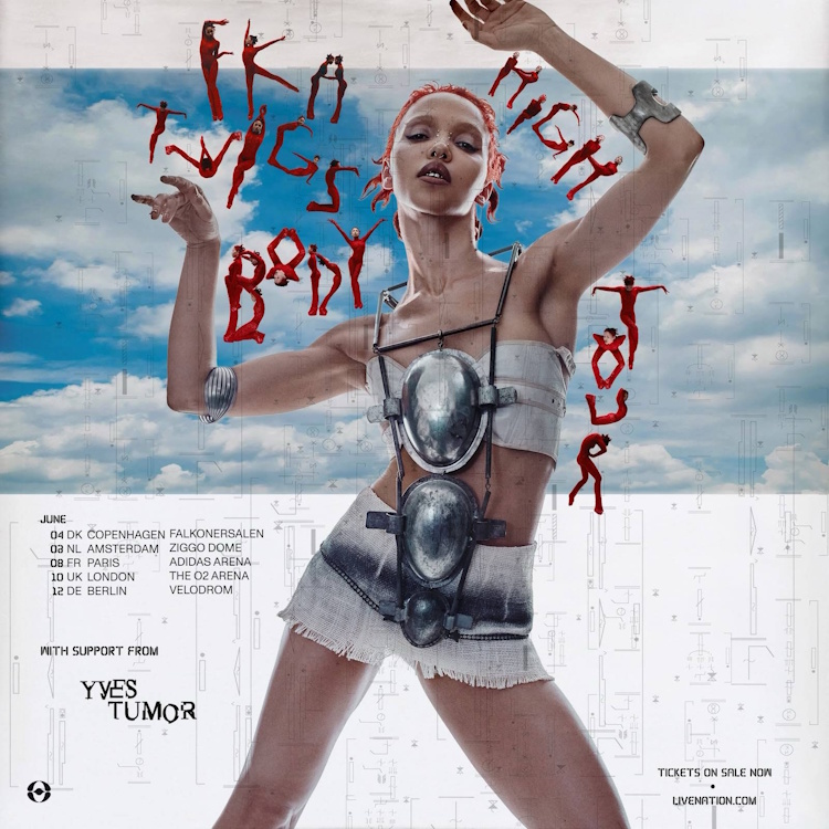 FKA twigs 2026 Tour Poster (instagram.com)