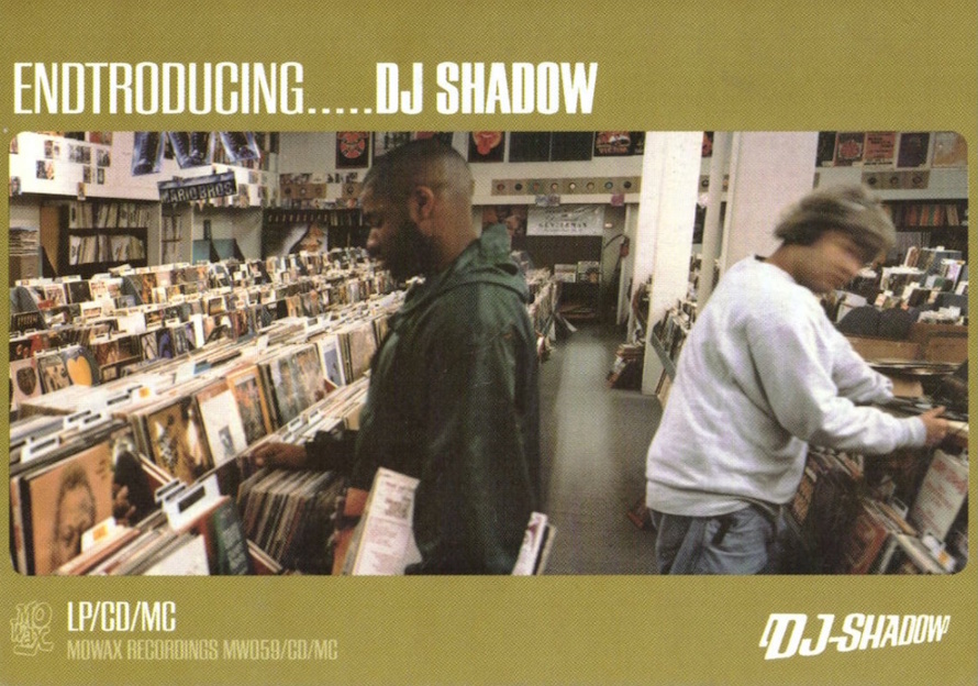 DJ Shadow - Endtroducing..... - Promo postcard (mowaxdiscography.com)