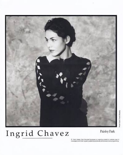Ingrid Chavez - Paisley Park promo (worthpoint.com)