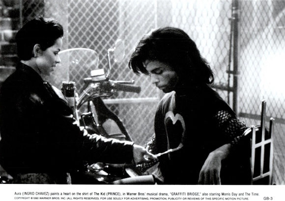 Ingrid Chavez & Prince - Graffiti Bridge promo foto (ebay.com)