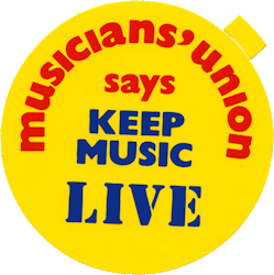 Musicians' Union says Keep Music Live (archives.wordpress.stir.ac.uk)