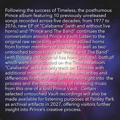 Prince - Calabama EP - Statement (facebook.com/prince)